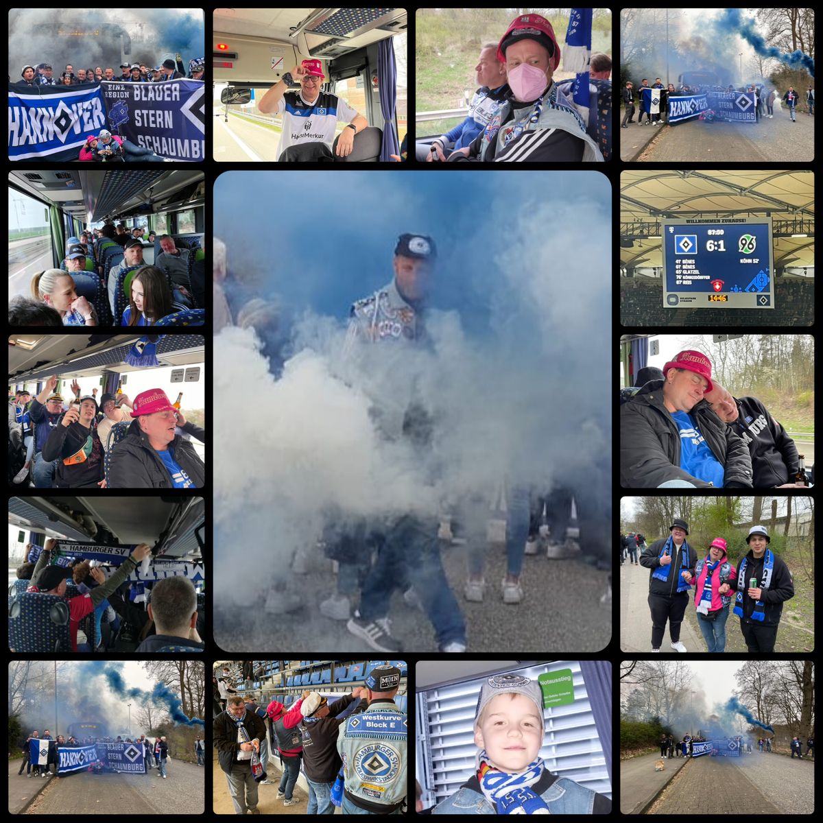 12. HSV - Hannover 96 am 08.04.2023