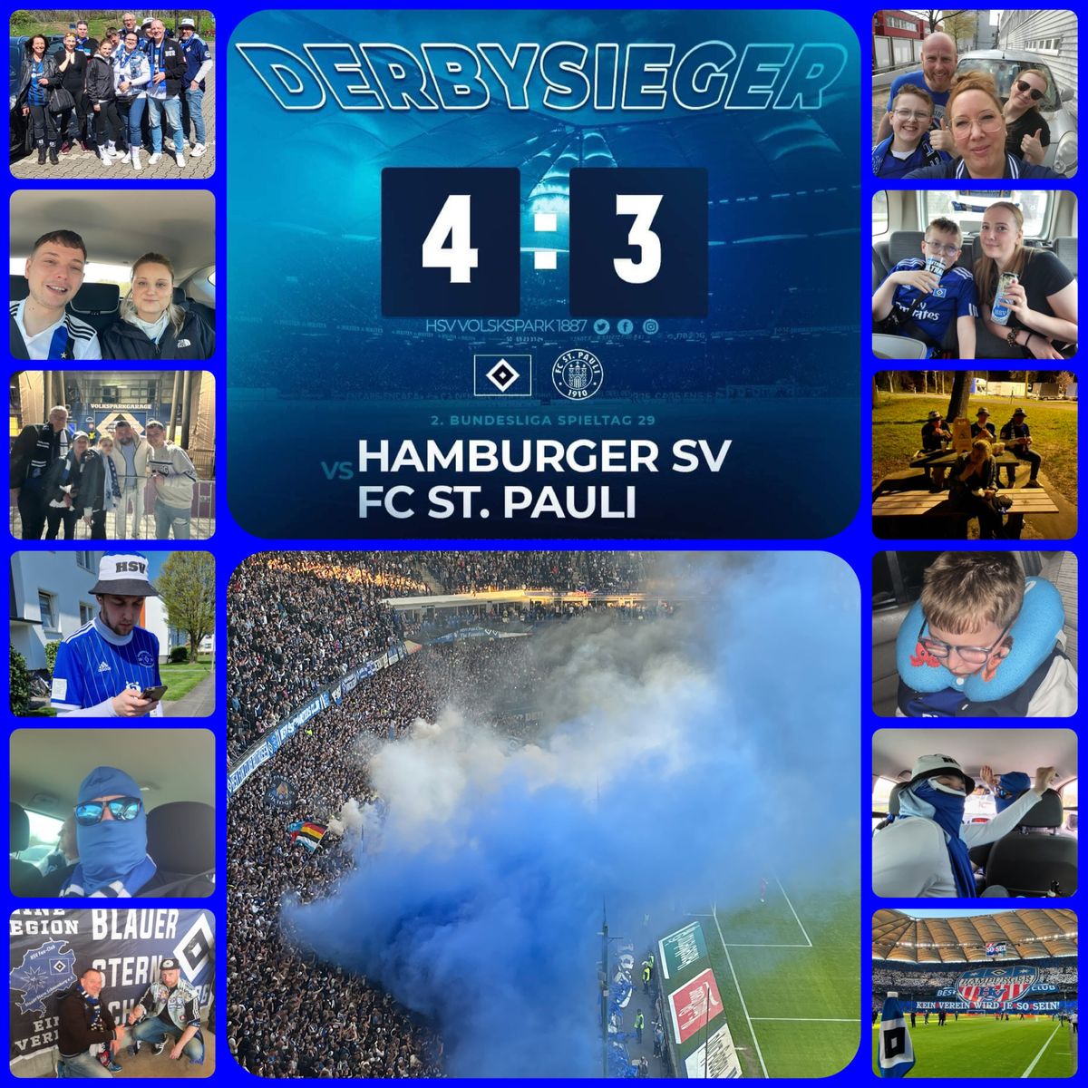 13. HSV - FC St. Pauli am 21.04.2023